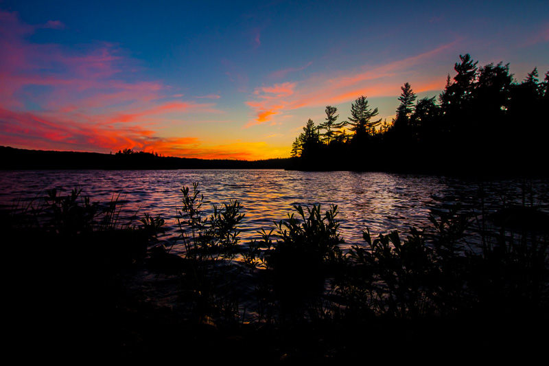 Algonquin Park - Parkside Bay Sunset